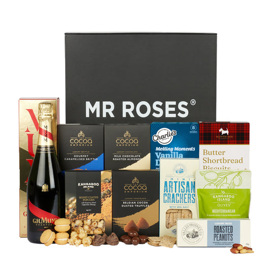 Mr Roses Finest Fare with G.H.Mumm Champagne Hamper
