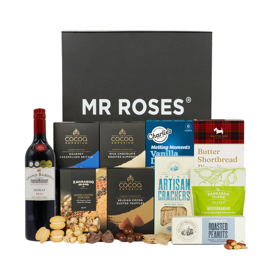 Mr Roses Finest Fare & Red Wine Hamper