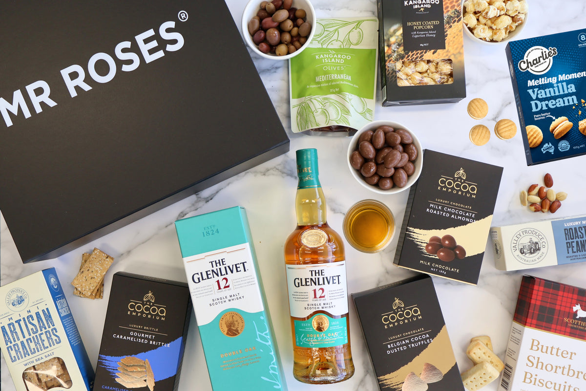 Mr Roses Finest Fare with Whisky Hamper